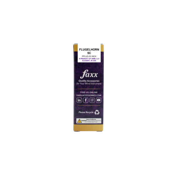Faxx Flugelhorn Brass Mouthpiece - Image 3