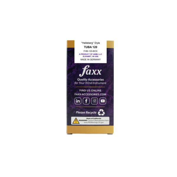 Faxx "Helleberg" Tuba Brass Mouthpiece - Image 2