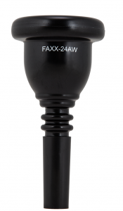 Faxx Black Plastic Tuba Mouthpiece