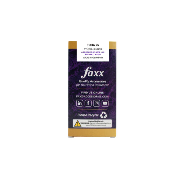Faxx Tuba and Sousaphone Brass Mouthpiece - Image 4