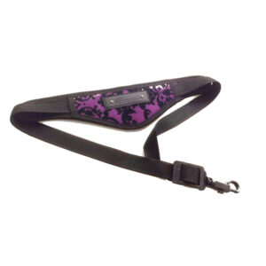 Saxophone Neck Strap - Purple Lace
