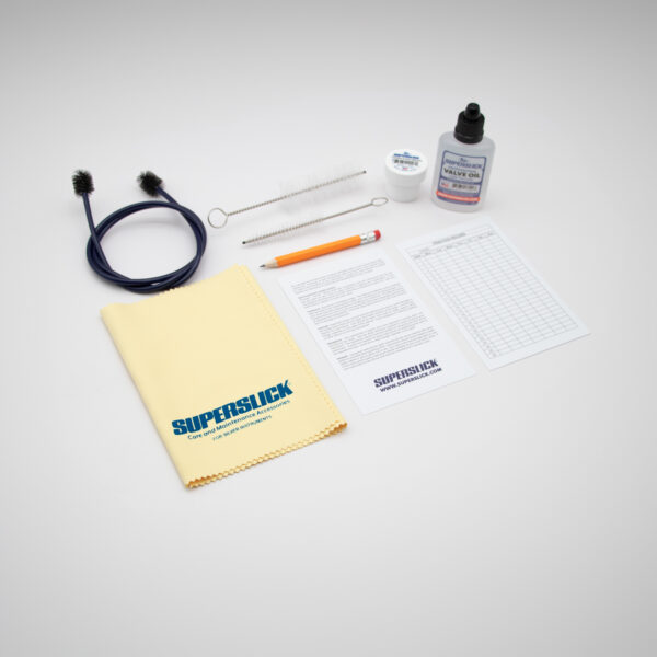 Superslick Silver Trumpet Care Kit - EU Reach Compliant