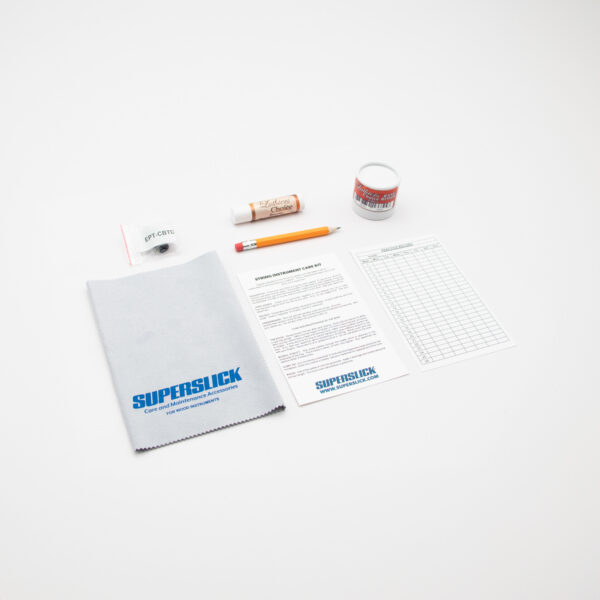 Superslick String Bass Care Kit with Endpin Rubber Tip