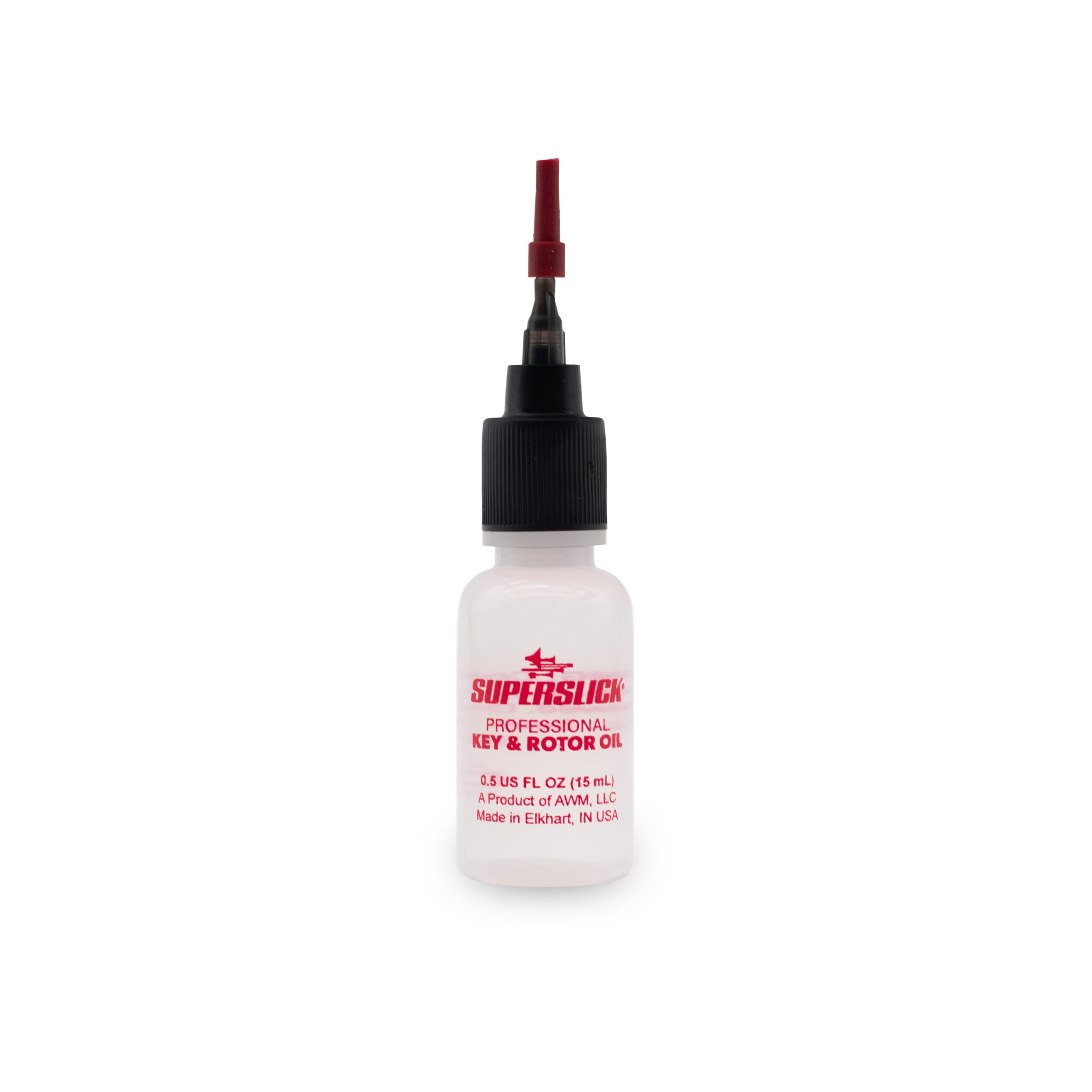 Superslick Key & Rotor Oil, with Needle Tip Oiler, .50 oz (15 mL) (KRO-SS) – Precision Lubrication for Rotor Valves