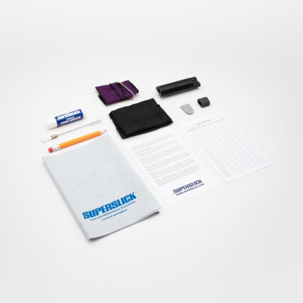 Superslick Oboe Care Kit with Silk Swab Set and Polish Cloth
