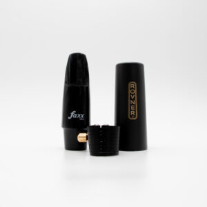 Faxx FTMPK-2R – Tenor Saxophone Mouthpiece Kit, Premium Plastic (with Rovner Dark Ligature)