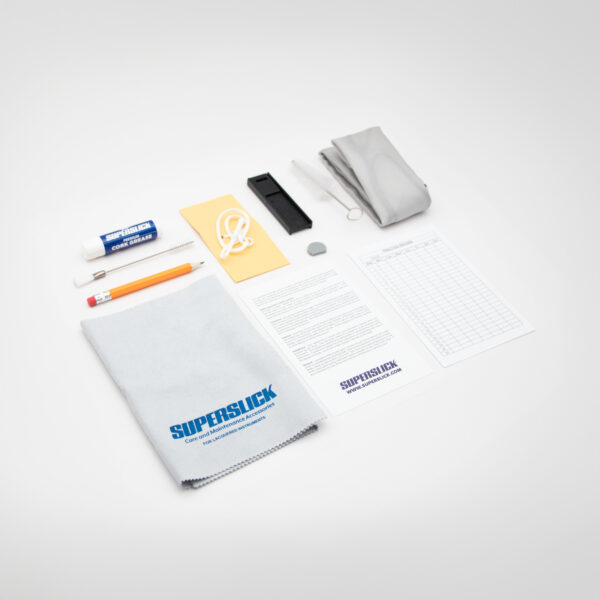 Superslick Alto Saxophone Care Kit with Silk Swab