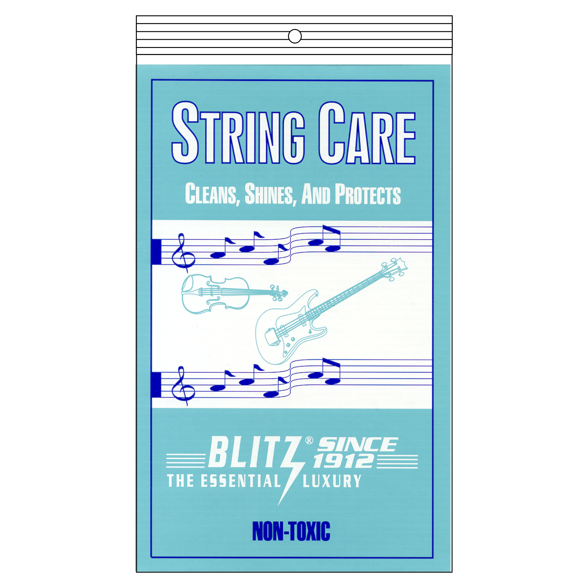 Blitz Metal Care Instrument Polishing Cloth
