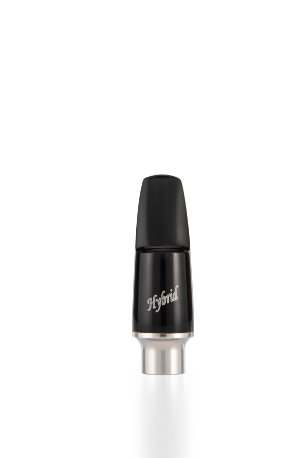 Bari Hybrid Stainless Steel Alto Saxophone Mouthpiece with Cap and Ligature