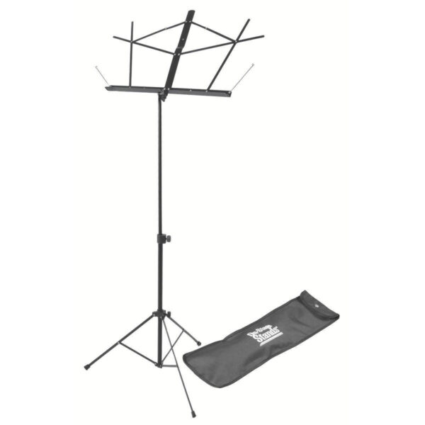 On-Stage Compact Sheet Music Stand (Black