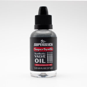 Superslick Super-Synth Synthetic Valve Oil, Light Viscosity – 1.25 oz, EU Reach Compliant (VO2Q-SYN-CRC)